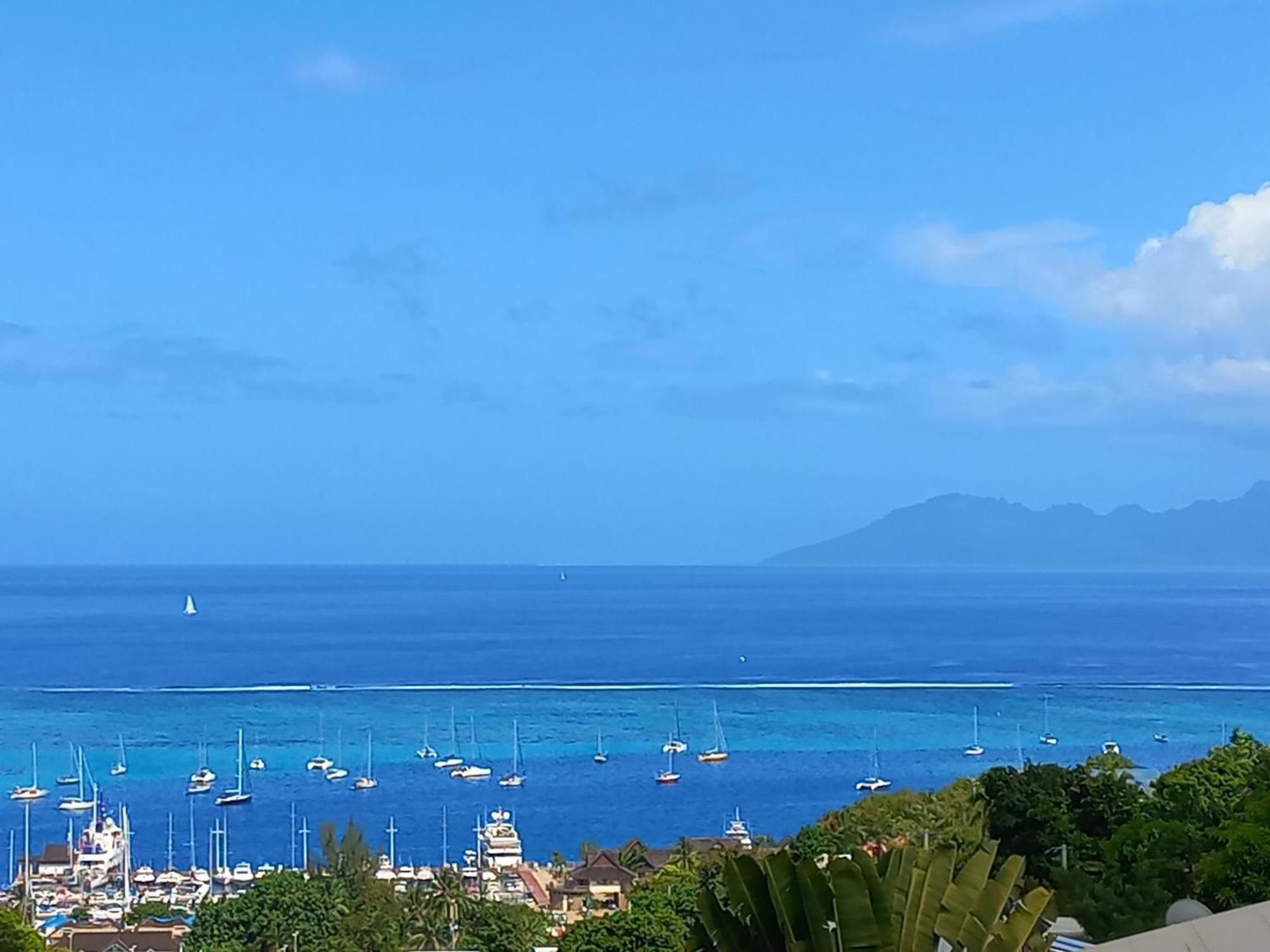 Marina Blue Fabuleux Appartement Vue Lagon Punaauia  Exterior foto