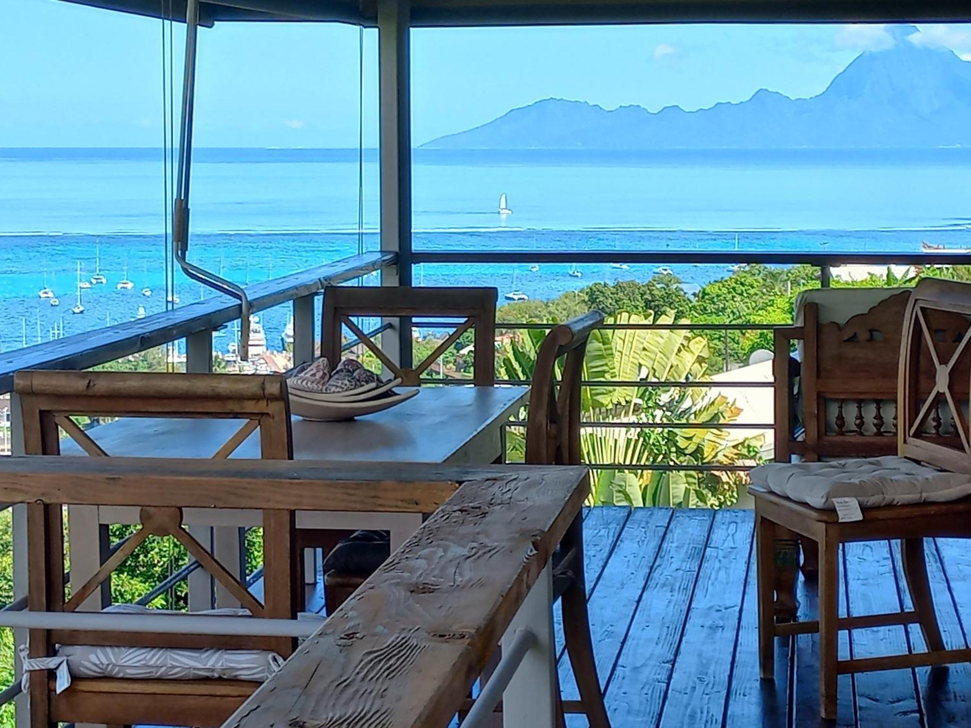 Marina Blue Fabuleux Appartement Vue Lagon Punaauia  Exterior foto