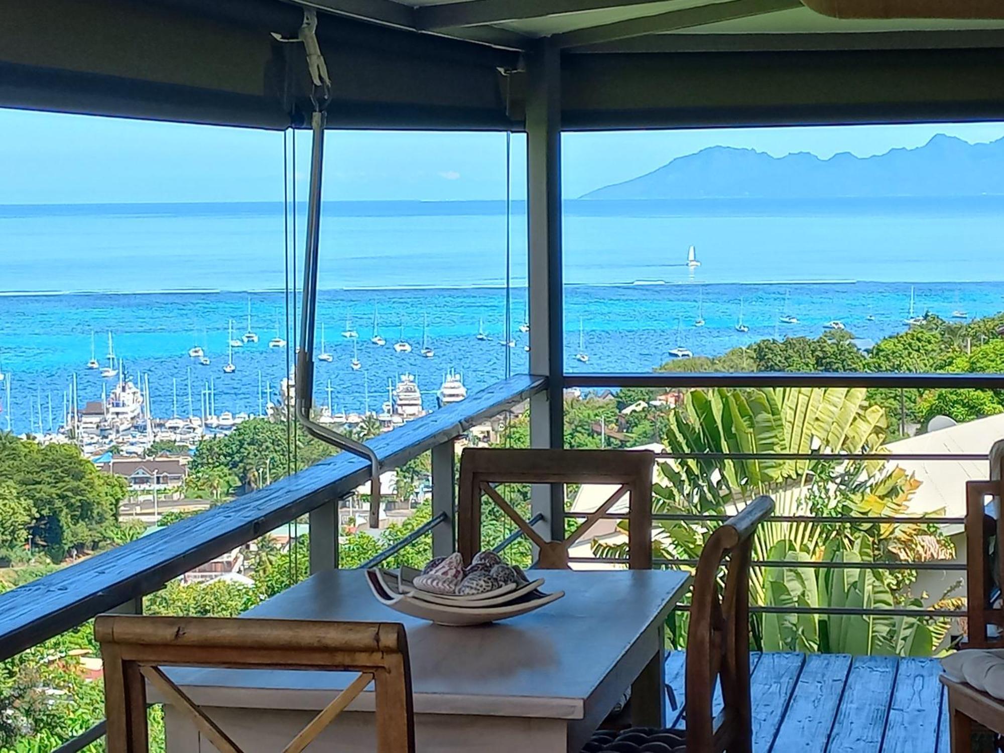Marina Blue Fabuleux Appartement Vue Lagon Punaauia  Exterior foto